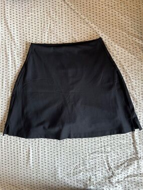 girlfriend collective - Black Mini Skirt - Size XS
